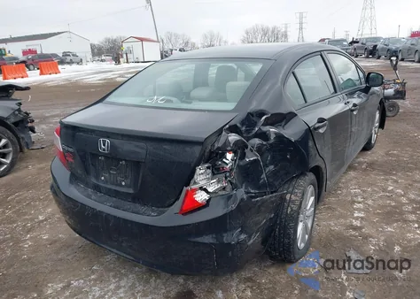 2012 Honda Civic Ex from USA, damaged, VIN 19XFB2F84CE056578